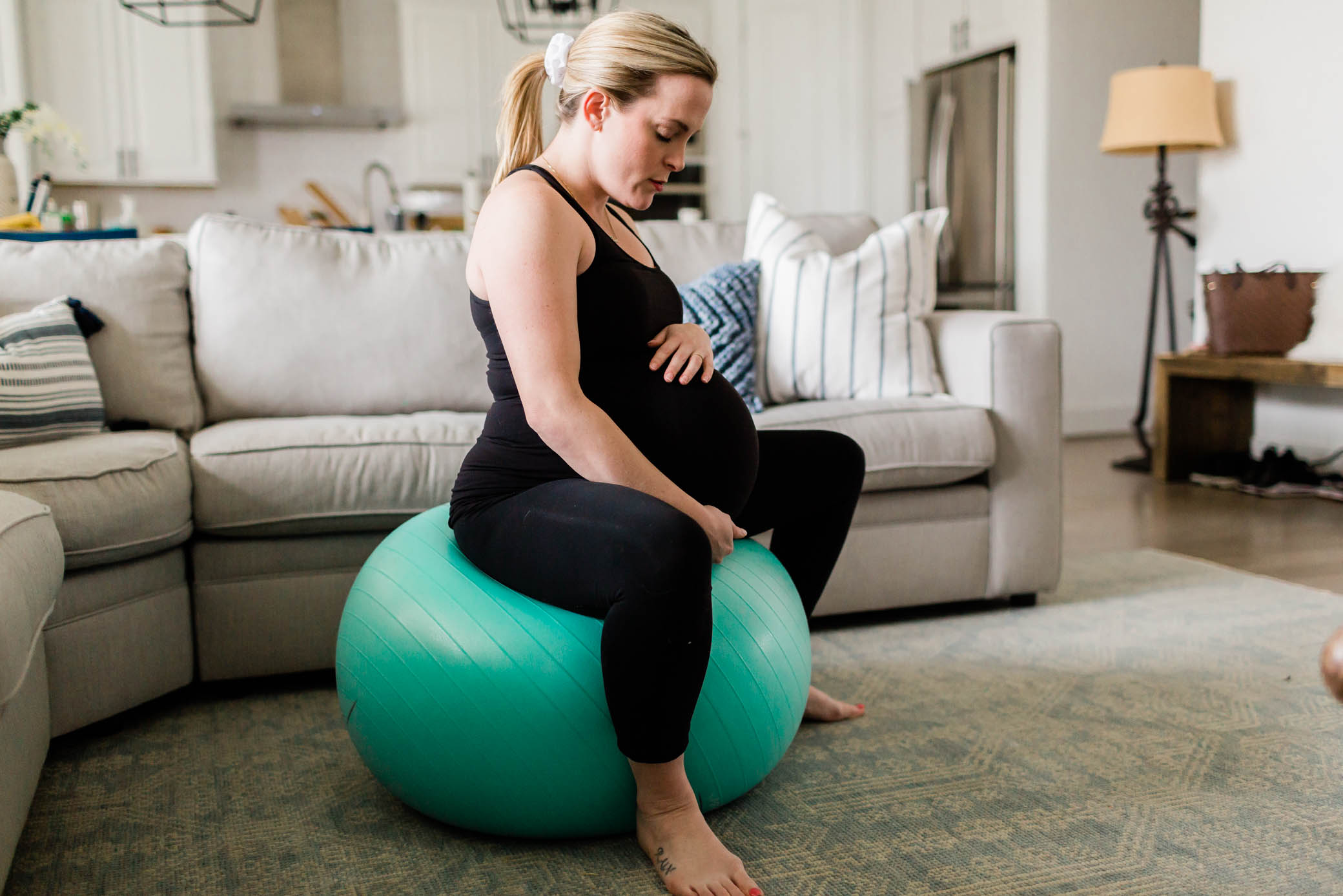 How to Use a Birthing Ball in Labor