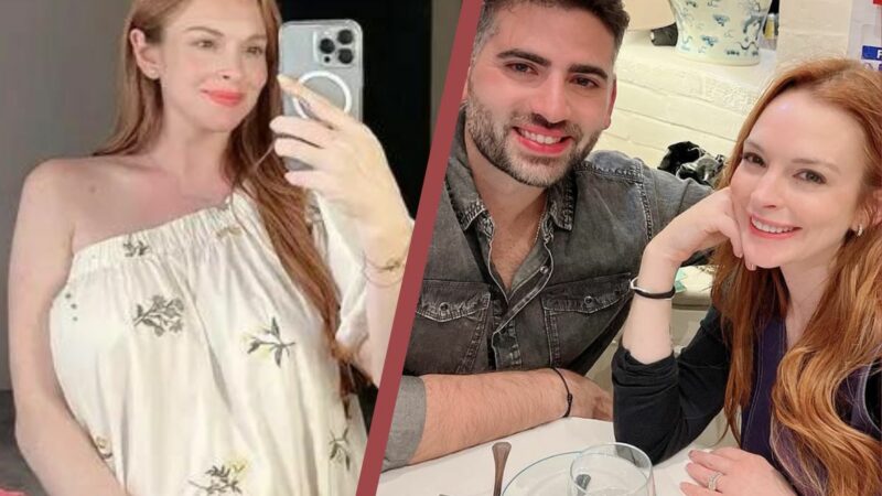 Lindsay Lohan Welcomes First Baby With Bader Shammas