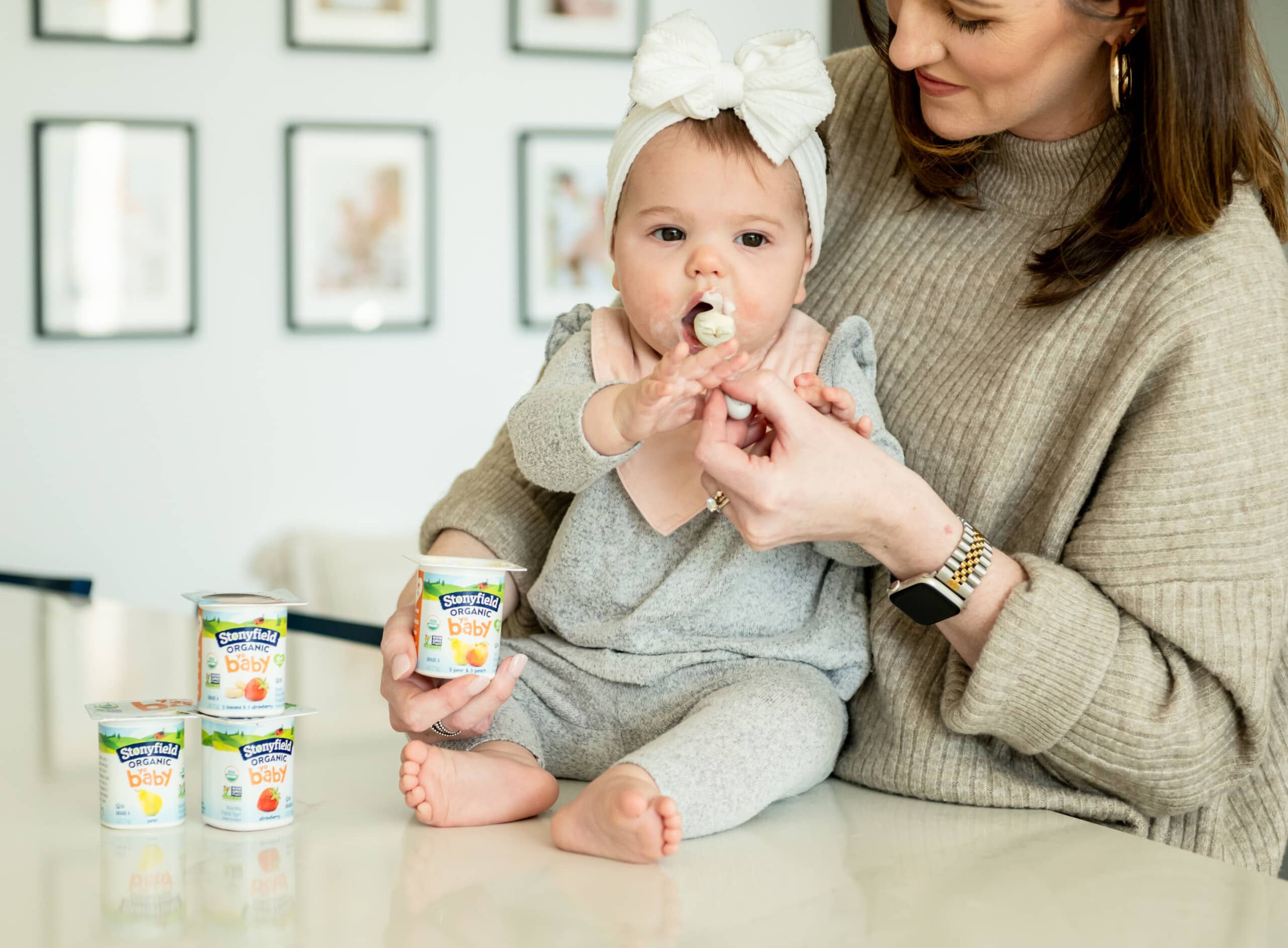 Introducing New Foods to Baby With Yogurt Feeding Hacks